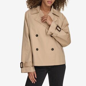 Levi’s Women's Regular Short Double Breasted Trench Coat